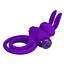 Эрекционное кольцо Pretty Love Ring Bunny III 9.7х4.0 см фиолетовый - миниатюра 5