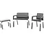Набір меблів Keter Emily Patio set з подушками графіт - мініатюра 5