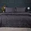 Літній постільний комплект MirSon Line Satin Premium Iron grey Creamy Silk King Size (2200010983760) - мініатюра 1