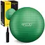 М'яч для фітнесу (фітбол) 4FIZJO 85 см Anti-Burst Green (P-5907739316394) - мініатюра 1