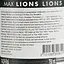 Вино Max Lions Rouge 2018 AOP Minervois, красное, сухое, 0.75 л - миниатюра 6