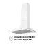 Вытяжка купольная PERFELLI K 6210 WH 700 LED - миниатюра 3