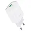 Мережевий зарядний пристрій Hoco C72Q USB QC 18W білий - мініатюра 1