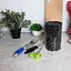 Підставка для ножів з наповнювачем із волокна універсальна Granite Knife Holder, Kitchen Master Чорний 85716 - мініатюра 4