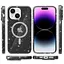 Чохол Epik TPU Galaxy Sparkle MagFit для Apple iPhone 15, 6.1 Black+Glitter - мініатюра 2