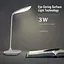 Настольная лампа USB беспроводная аккумуляторная сенсорная гибкая - миниатюра 8