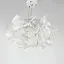 Світильник стельовий біла квітка з органічного пластику | Арт. MJ 181-530 | Line F - мініатюра 4