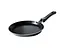 Сковорода мельничная A Plus FP 113 22 см Black - миниатюра 2