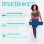 Коврик для йоги и фитнеса EasyFit TPE+TC 6 мм двухслойный + Чехол синий-желтый - миниатюра 2