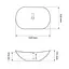 Умивальник VBI Turin S white накладний VBI-011515, Білий - мініатюра 4