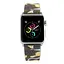 Ремінець Creasted для годинника Apple Watch 38 мм 40 мм силіконовий з пряжкою, Camouflage with yellow - мініатюра 2