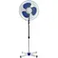 Напольный поворотный электрический вентилятор Maestro MR-900 с защитной решеткой для дома офиса (синий) - миниатюра 1