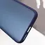 Чехол Epik TPU+PC Lyon Frosted для Samsung Galaxy A55 Deep Navy - миниатюра 5