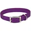Нашийник для собак Coastal Double Ply подвійний нейлон 2,5х65 см (пурпурний) - мініатюра 1