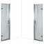 Душевая кабина Bravo квадратная без поддона Panew N90TC 1 уп., прозрачная, хром - миниатюра 2