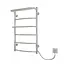 Электрический полотенцесушитель Kosser Каскад с полкой 800x500/6 ER ДКп02ER, Хром, Правое - миниатюра 1