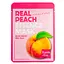Зволожуюча Маска для обличчя FarmStay Real Peach тканинна освіжаюча з екстрактом персика 23 мл - мініатюра 1