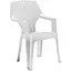Стул садовый пластиковый Bica Alta белый - миниатюра 1