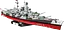Конструктор COBI корабель 1:300 Battleship TIRPITZ 4839 - мініатюра 2