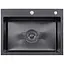 Кухонна мийка Kroner KRP Derby - 5843HM ​​PVD (2,5/0,5 мм) (CV027241) - мініатюра 1