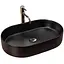 Умивальник Rea Nadia накладний black matt REA-U1062, Чорний матовий - мініатюра 1