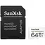 Карта памяти Sandisk 64GB microSDXC C10 UHS-I U3 V30 R100/W40MB/s High Endurance (SDSQQNR-064G-GN6IA) - миниатюра 1