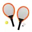 Набір ракеток з воланом та м’ячем 202, 54x27 см (В асортименті) - мініатюра 3