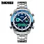 Наручний чоловічий годинник Skmei 1204 direct Синій - мініатюра 5
