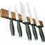 Набір ножів з магнітною планкою Berlinger Haus Matte Green Collection (BH-2978) - мініатюра 1