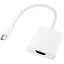 Переходник mini DP to HDMI 0.25 мм белый - миниатюра 1