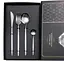 Набор столовых приборов Yiwu HP-20-42 нержавеющая сталь 24 предмета на 6 персон Серебряный - миниатюра 3
