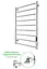 Электрический полотенцесушитель Mario Урбан-I 810x500/85 TR K 2.0 таймер-регулятор 2.3.8300.10.Р, Хром, универсальное (коннектор), Электронный - миниатюра 1