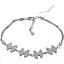 Срібний браслет TOP Silver Метелики з фіанітами. 550078Б - мініатюра 1