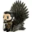 Фигурка Funko Pop Джон Сноу на Железном Троне Игра престолов GoT Jon Snow Sitting Throne 10с GT JS72 - миниатюра 2