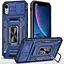 Ударостійкий чохол Camshield Army Ring для Apple iPhone XR (6.1) Синій / Navy - мініатюра 1