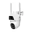 IP PTZ-відеокамера з WiFi 2Mp+2Mp Light Vision VLC-9192WI/2C (Camhi Pro) f=3.6mm+3.6mm, ІЧ+LED-підсвічування, з мікрофоном (75-00297) - мініатюра 1