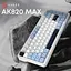 Клавіатура Ajazz AK820 MAX Plus Daydream Switch Blue/White/Dark Blue (AK820MAX-DD-BWD) [142204] - мініатюра 3