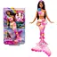 Лялька-русалонька Barbie Квіткова магія серії Фантастичний світ брюнетка (JDM73) - мініатюра 1