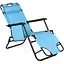 Шезлонг лежак Outtec розкладний бірюзовий - мініатюра 2
