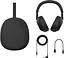 Наушники Over-ear WH-1000XM6 BT 5.3, ANC, Hi-Res, AAC, LDAC, LC3, Wireless, Mic, Черный Sony teh0013064 - миниатюра 3
