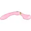 Вибромассажер Shunga Zoa Light Pink двусторонний - миниатюра 1
