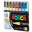 Набор маркеров Uni Posca Soft Color 0.9-1.3 мм 8 шт. (PC-3M SOFT COLOR 8C) - миниатюра 1