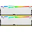 Модуль пам'яті Kingston Fury DDR5 32GB (2x16) 5600MHz Beast White RGB EXPO (KF556C36BWEAK2-32) - мініатюра 4