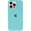 Чохол Epik Silicone Case Full Protective AA для Apple iPhone 16 Pro Max 6.9 Бірюзовий/Marine Green - мініатюра 2