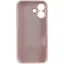 Чохол Epik Silicone Case Full Camera Protective AA для Apple iPhone 16, 6.1 Рожевий/Chalk Pink - мініатюра 6
