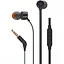 Наушники JBL T110 Black (JBLT110BLK) (проводная версия) - миниатюра 1