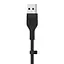 Belkin Кабель USB-A > USB-C зарядка/синхронизация 3м, 60Вт, Type-C, силиконовый с клипсой, черный - миниатюра 7