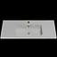 Раковина матова врізна Amidicon Rodeo 100 1000x450 з литого каменю RODEO_100_MAT, Білий матовий - мініатюра 1