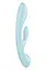 Вибратор кролик Satisfyer Triple Oh 24 см голубой - миниатюра 6