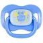 Пустушка Canpol babies Love & Sea силіконова кругла  6-18 міс. блакитна (22/435_blu_new) - мініатюра 1